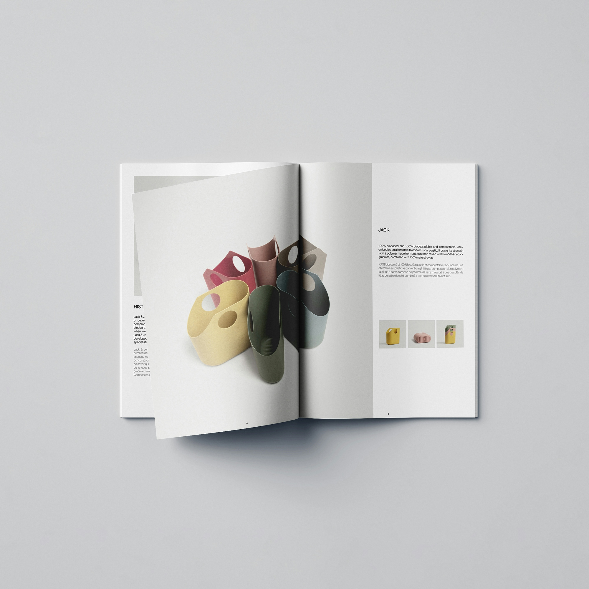 a design brochure of Puzz'le's collection